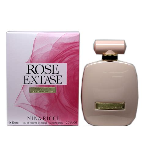 rose extase eau de toilette sensuelle nina ricci